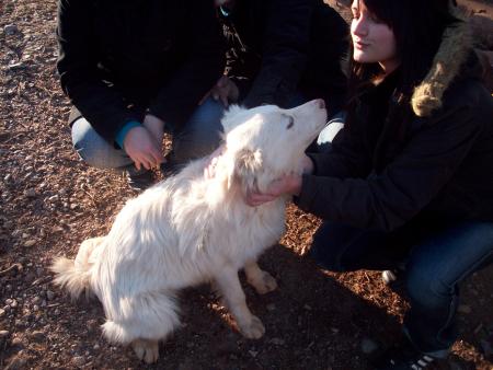 sam avec sa nouvelle maitresse