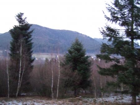la vue depuis le refuge